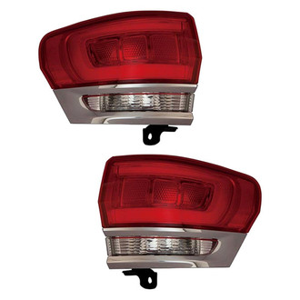 Replace® - Remanufactured OE Driver and Passenger Side Outer Replacement Tail Lights