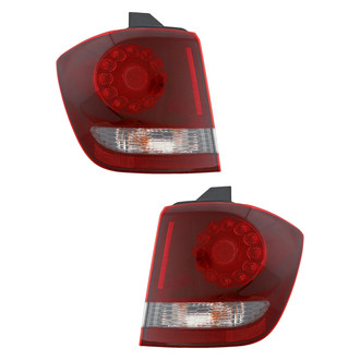 Replace® - Driver and Passenger Side Outer Replacement Tail Lights (CAPA Certified)