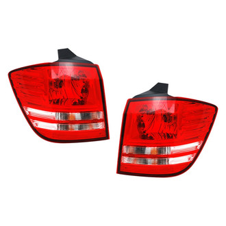Replace® - Driver and Passenger Side Outer Replacement Tail Light Lens and Housings (Value Line)