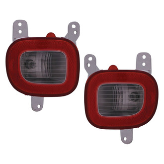 Replace® - Driver and Passenger Side Replacement Backup Lights (Standard Line)