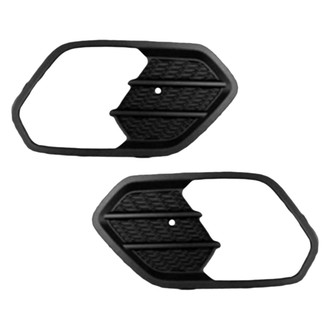 Replace® - Front Outer Driver and Passenger Side Fog Light Bezel Set (CAPA Certified)
