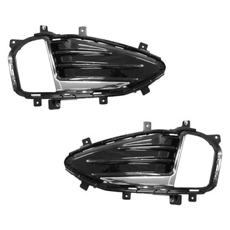 Replace® - Front Driver and Passenger Side Fog Light Cover Set (Standard Line)
