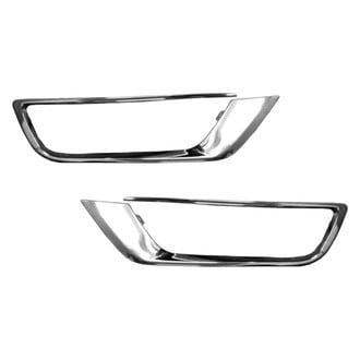 Replace® - Front Driver and Passenger Side Fog Light Bezel Set (Standard Line)