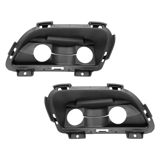 Replace® - Front Driver and Passenger Side Tow Hook Bezel Set (Standard Line)