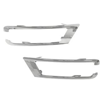 Replace® - Front Driver and Passenger Side Fog Light Trim Set (Standard Line)