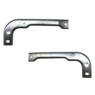 Replace® - Front Upper Outer Driver and Passenger Side Bumper Cover Support Set (Standard Line)
