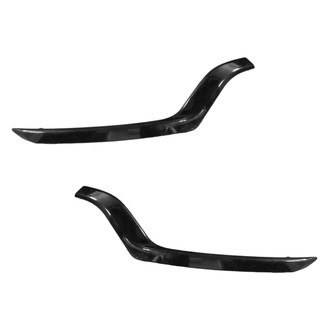 Replace® - Front Driver and Passenger Side Bumper Cover Molding Set (CAPA Certified)