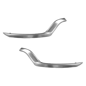 Replace® - Front Driver and Passenger Side Bumper Cover Molding Set (CAPA Certified)