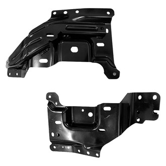 Replace® - Front Driver and Passenger Side Bumper Mounting Plate Set (CAPA Certified)