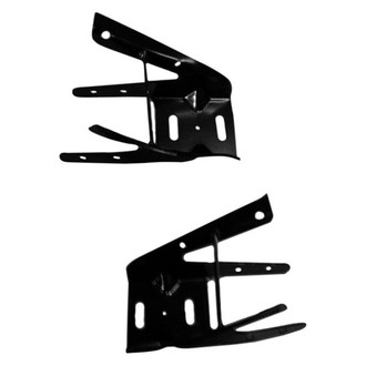 Replace® - Front Driver and Passenger Side Bumper Bracket Set (CAPA Certified)