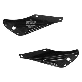 Replace® - Front Driver and Passenger Side Bumper Brace Set (Diamond Standard Line)