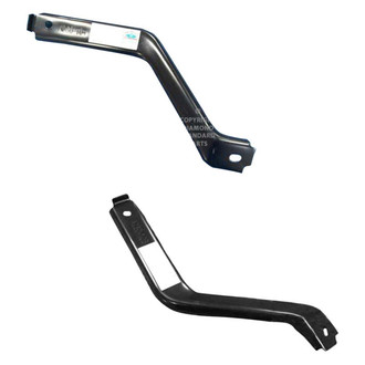 Replace® - Front Inner Driver and Passenger Side Bumper Brace Set (Diamond Standard Line)