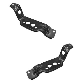 Replace® - Front Outer Driver and Passenger Side Bumper Bracket Set (CAPA Certified)