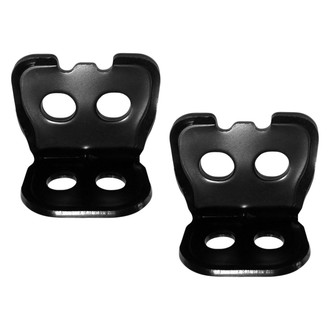 Replace® - Rear Inner Driver and Passenger Side Bumper Support Bracket Set (Standard Line)