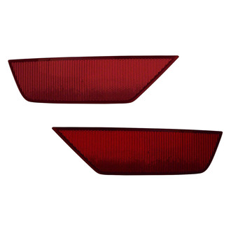 Replace® - Rear Driver and Passenger Side Bumper Reflector Set (CAPA Certified)