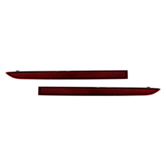 Replace® - Rear Driver and Passenger Side Bumper Reflector Set (CAPA Certified)