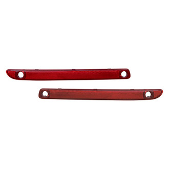 Replace® - Rear Driver and Passenger Side Bumper Reflector Set (CAPA Certified)