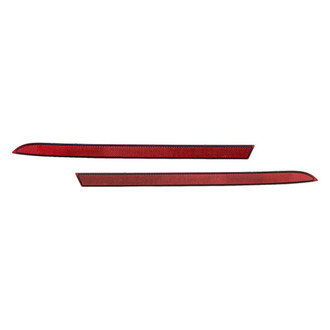 Replace® - Rear Driver and Passenger Side Bumper Reflector Set (CAPA Certified)