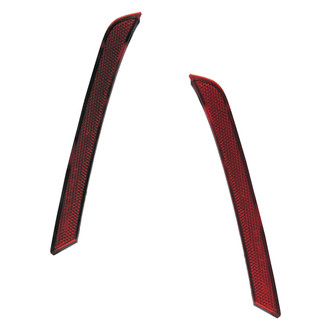 Replace® - Rear Driver and Passenger Side Bumper Reflector Set (CAPA Certified)