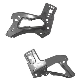 Replace® - Front Driver and Passenger Side Fender Brace Set (CAPA Certified)
