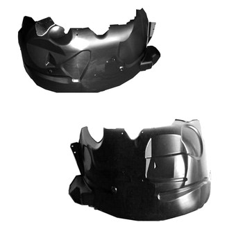 Replace® - Front Driver and Passenger Side Fender Liner Set (CAPA Certified)