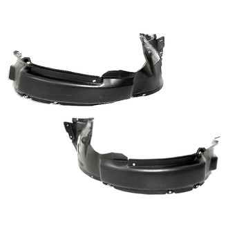 Replace® - Front Driver and Passenger Side Fender Liner Front Section Set (CAPA Certified)