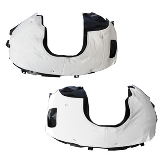 Replace® - Front Driver and Passenger Side Fender Liner Set (CAPA Certified)