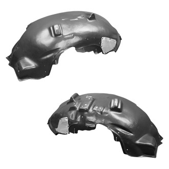 Replace® - Front Driver and Passenger Side Fender Liner Set (Standard Line)