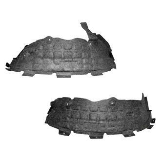 Replace® - Front Driver and Passenger Side Fender Liner Set (CAPA Certified)