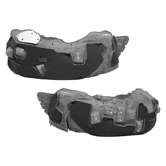 Replace® - Front Driver and Passenger Side Fender Liner Set (CAPA Certified)
