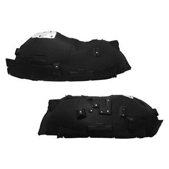 Replace® - Front Driver and Passenger Side Fender Liner Set (Standard Line)
