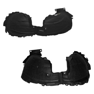 Replace® - Front Driver and Passenger Side Fender Liner Set (CAPA Certified)