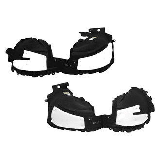 Replace® - Front Driver and Passenger Side Fender Liner Set (CAPA Certified)
