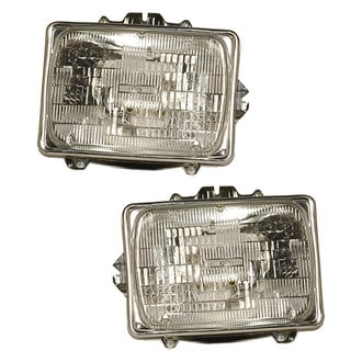 Replace® - Driver and Passenger Side Replacement Headlight Set (Standard Line)