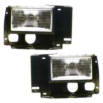 Replace® - Driver and Passenger Side Replacement Headlight Set (Standard Line)