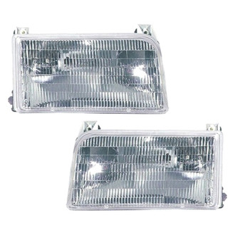 Replace® - Driver and Passenger Side Replacement Headlight Set (CAPA Certified)