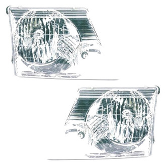 Replace® - Driver and Passenger Side Replacement Headlight Set (Value Line)