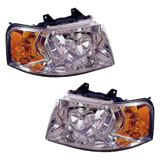 Replace® - Driver and Passenger Side Replacement Headlight Set (CAPA Certified)