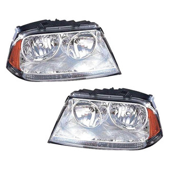 Replace® - Driver and Passenger Side Replacement Headlight Set (Standard Line)
