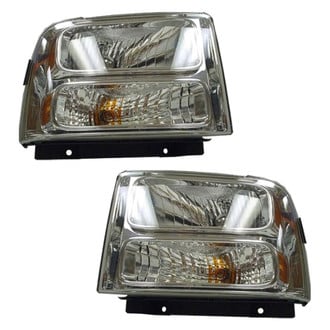 Replace® - Driver and Passenger Side Replacement Headlight Set (CAPA Certified)