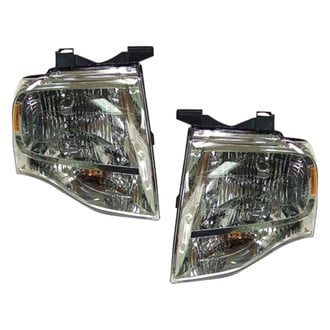 Replace® - Driver and Passenger Side Replacement Headlight Set (CAPA Certified)