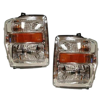 Replace® - Driver and Passenger Side Replacement Headlight Set (CAPA Certified)