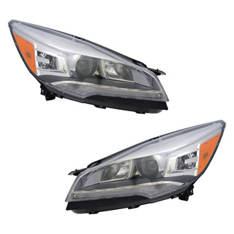 Replace® - Driver and Passenger Side Replacement Headlight Set (CAPA Certified)
