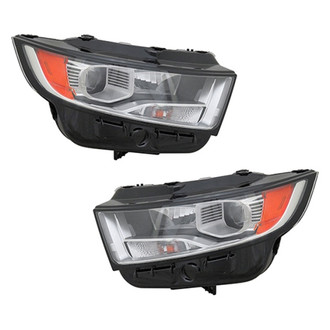 Replace® - Driver and Passenger Side Replacement Headlight Set (CAPA Certified)