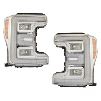 Replace® - Driver and Passenger Side Replacement Headlight Set (Standard Line)