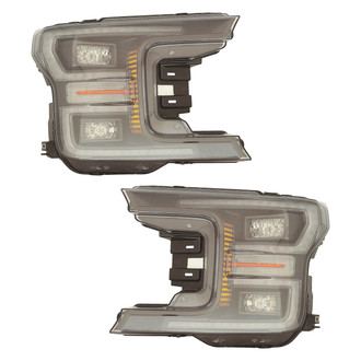 Replace® - Driver and Passenger Side Replacement Headlight Set (CAPA Certified)