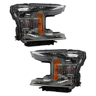 Replace® - Driver and Passenger Side Replacement Headlight Set (CAPA Certified)