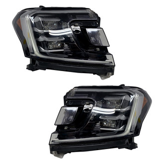 Replace® - Driver and Passenger Side Replacement Headlight Set Lens and Housing (CAPA Certified)