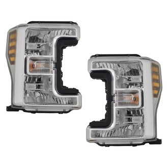 Replace® - Driver and Passenger Side Replacement Headlight Set (CAPA Certified)