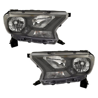 Replace® - Driver and Passenger Side Replacement Headlight Set (CAPA Certified)